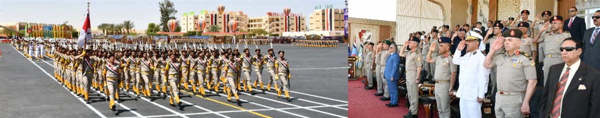 القوات المسلحة تحتفل بتخريج الدفعة 167 من كلية الضباط الإحتياط