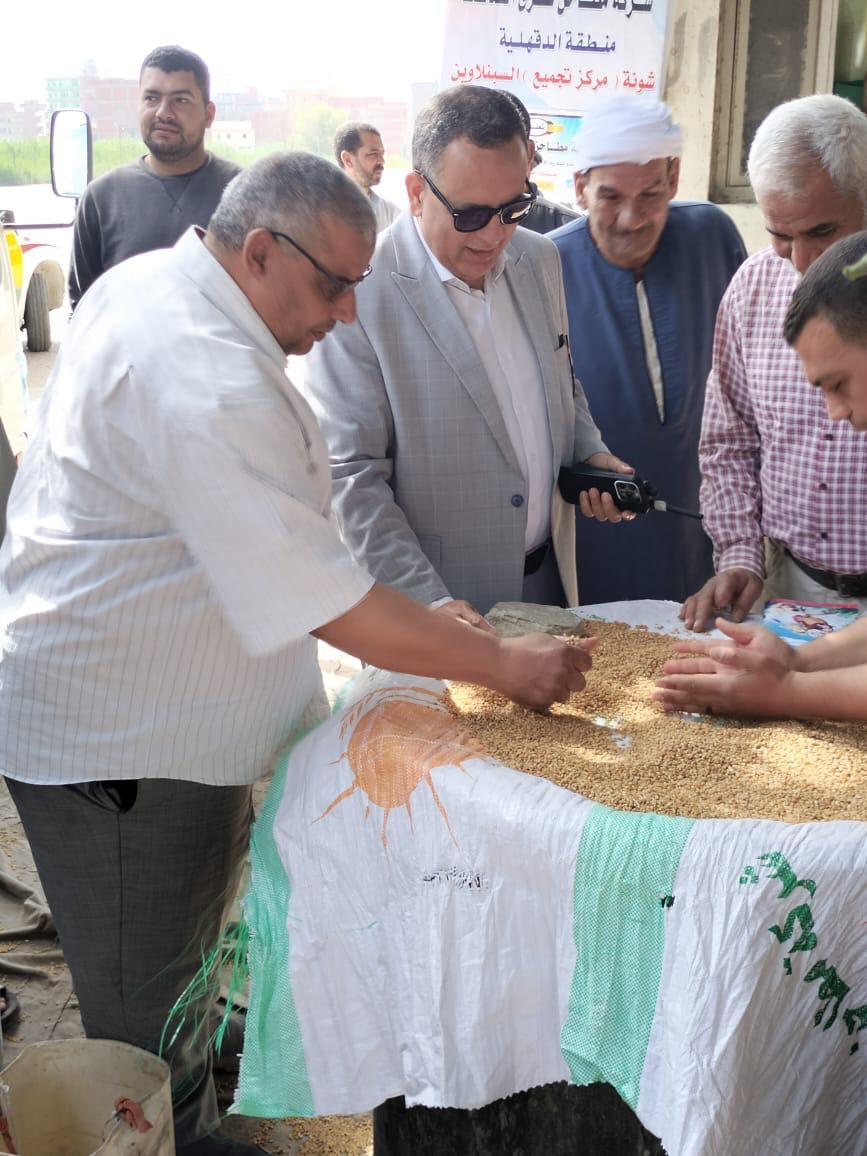 توريد القمح بالدقهلية