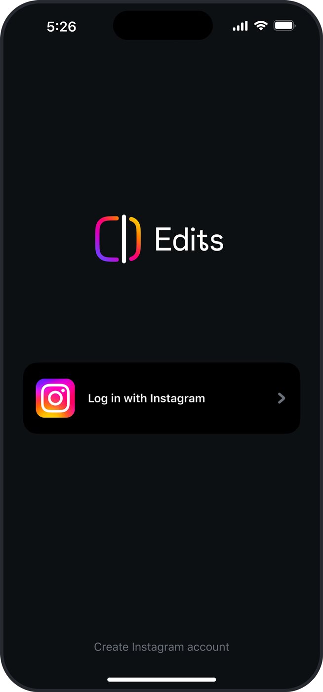 تطبيق إيدتس- Edits