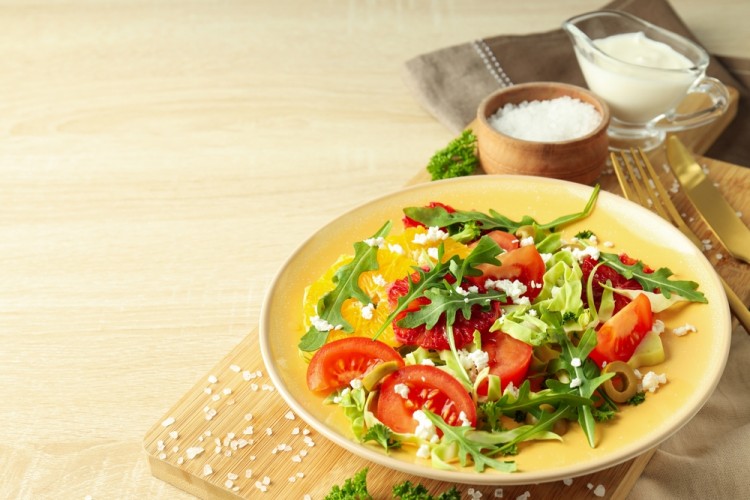 مقادير عمل سلطة البرتقال