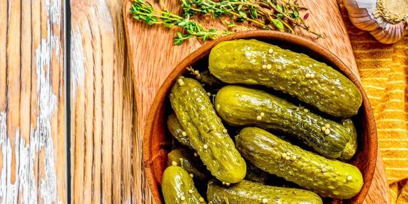 طريقة عمل مخلل الخيار السوري