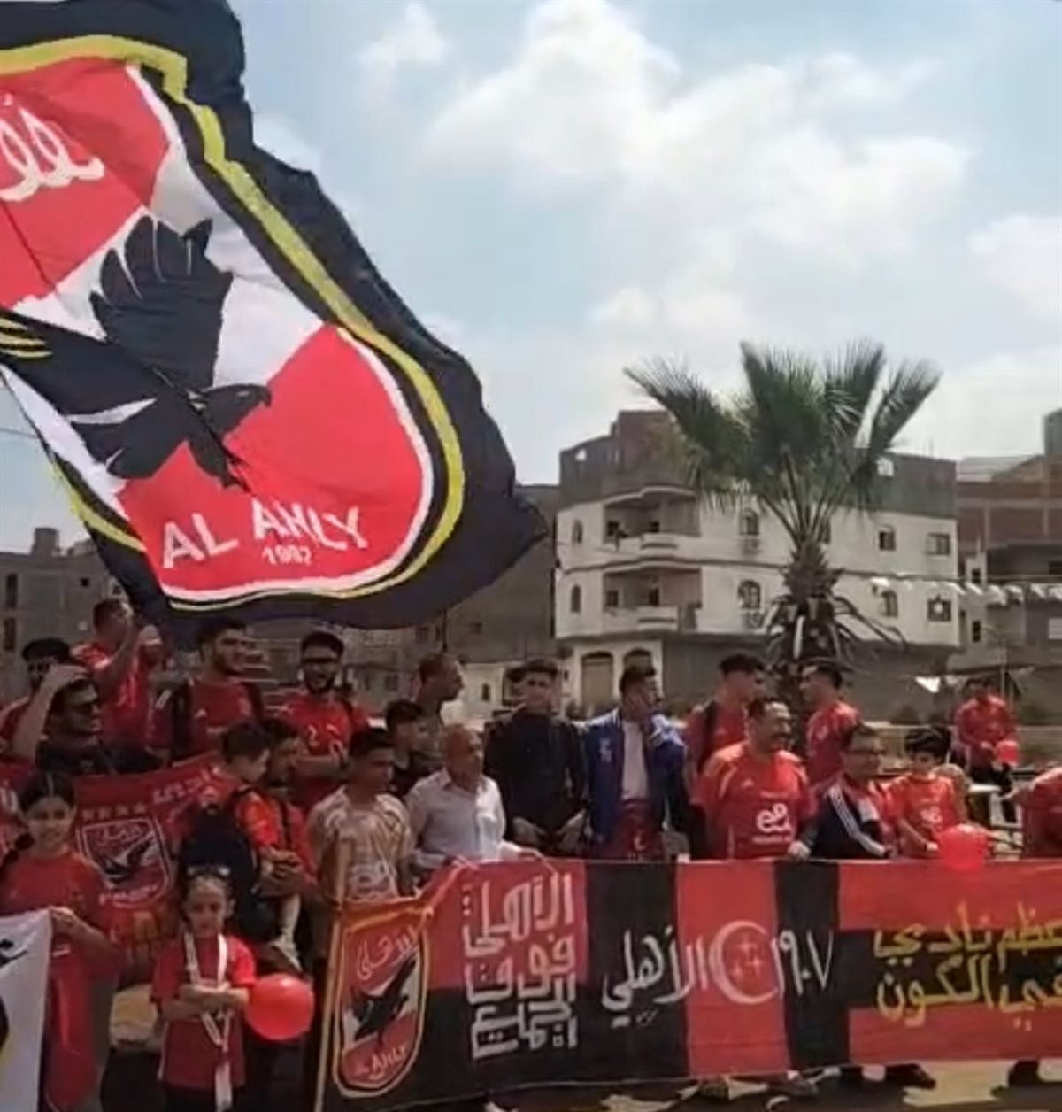 جماهير النادي الأهلي بالسنبلاوين