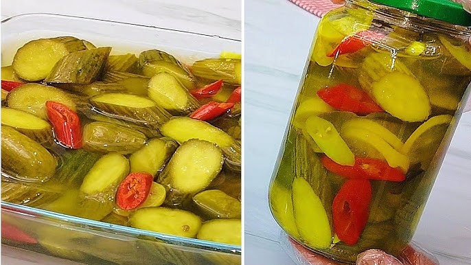 مخلل الخيار السريع