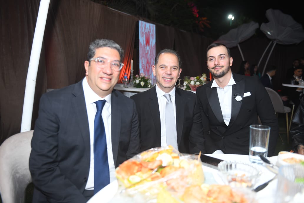 كل النجوم الفن في حفل زفاف نور إمام ابنه شقيق عادل إمام 