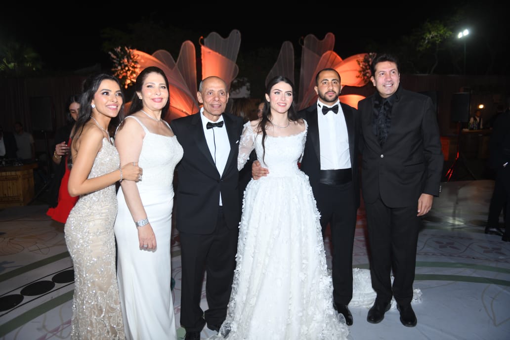 كل النجوم الفن في حفل زفاف نور إمام ابنه شقيق عادل إمام 