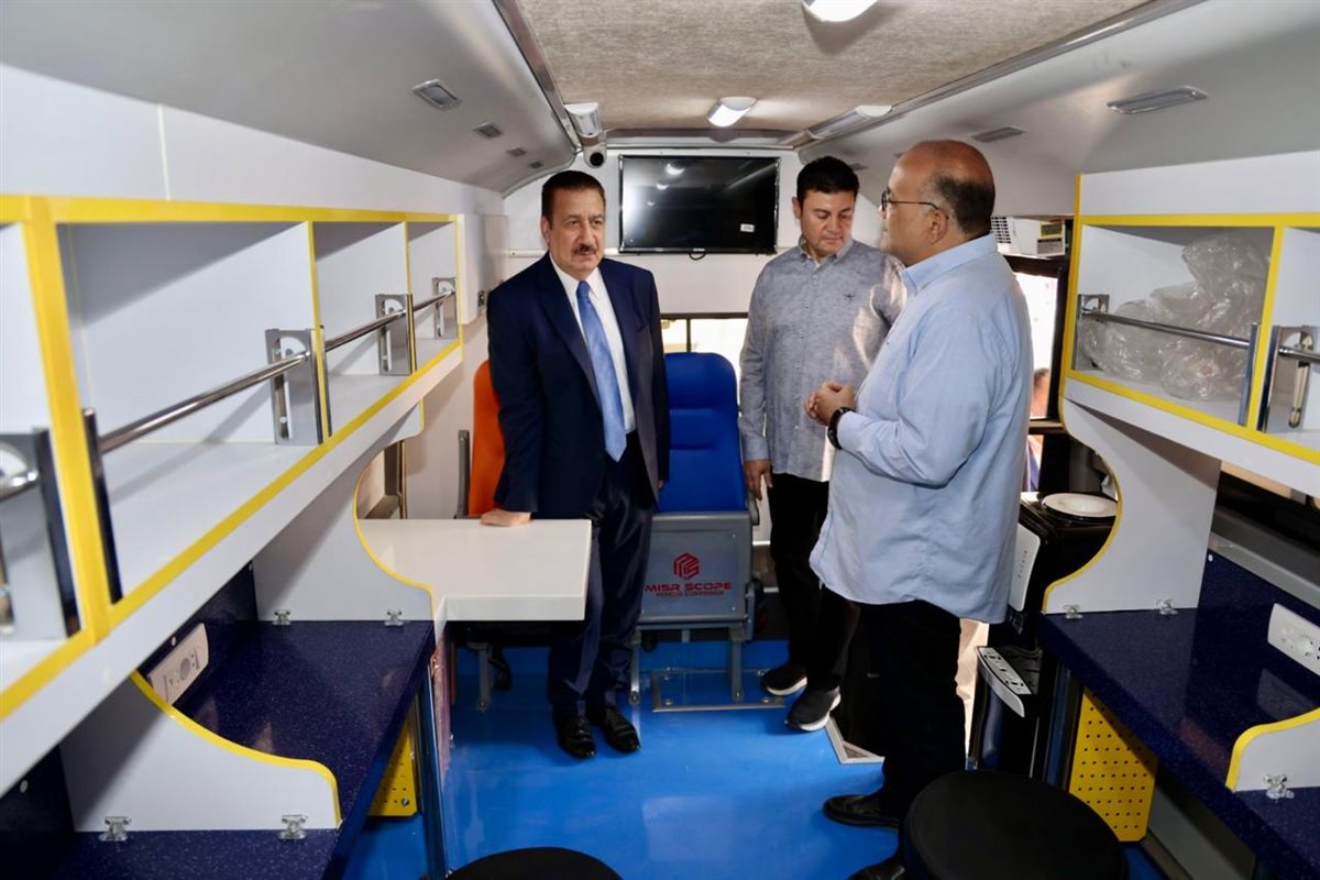 مكتبة مصر العامة المتنقلة في المنوفية 