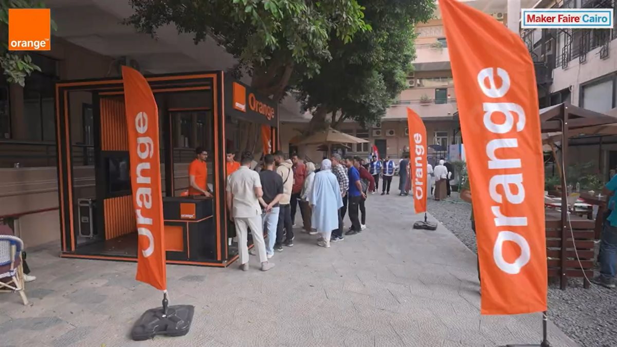 مشاركة أورانج مصر في معرض Maker Faire Cairo