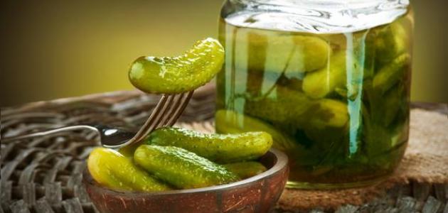 طريقة عمل مخلل الخيار الكبير