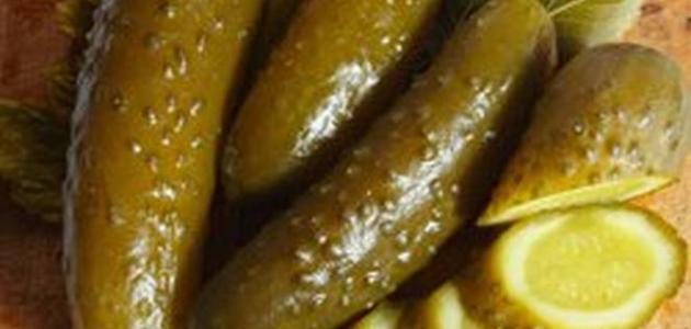 طريقة عمل مخلل الخيار اللبناني
