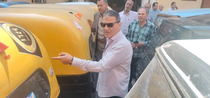 ضبط 60 توك توك مخالف خلال حملات مرورية في كوم حمادة