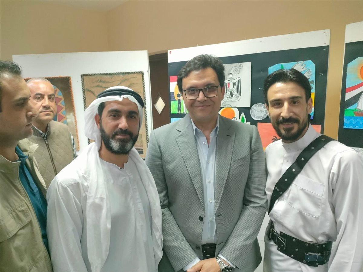 وزير الثقافة بالعريش