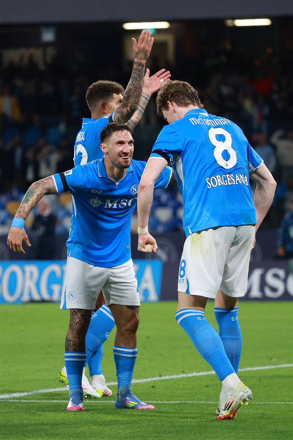 مباراة نابولي وتورينو في الدوري الإيطالي