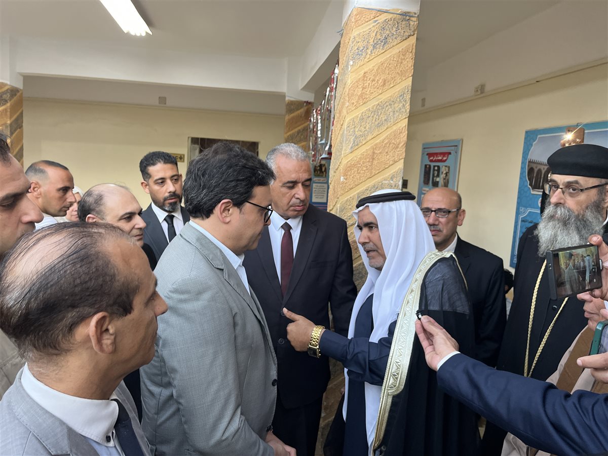 هنو يفتتح بيت ثقافة المساعيد في العريش