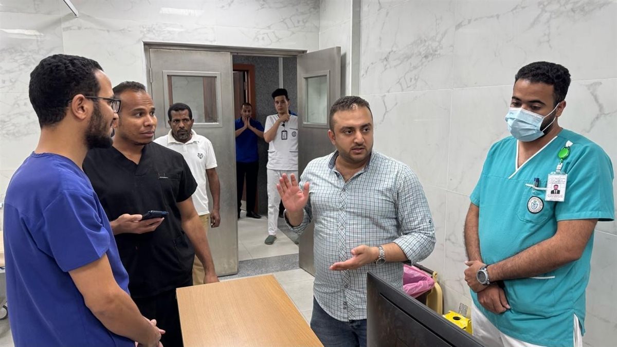 جولة ليلية مفاجئة لمدير هيئة الرعاية