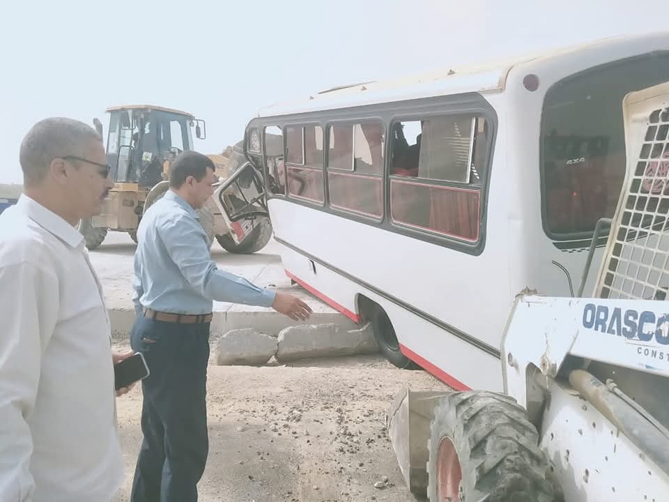 حادث تصادم الطريق الإقليمي بالمنوفية