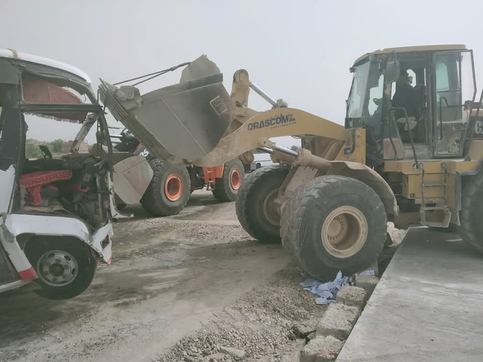 حادث تصادم الطريق الإقليمي بالمنوفية