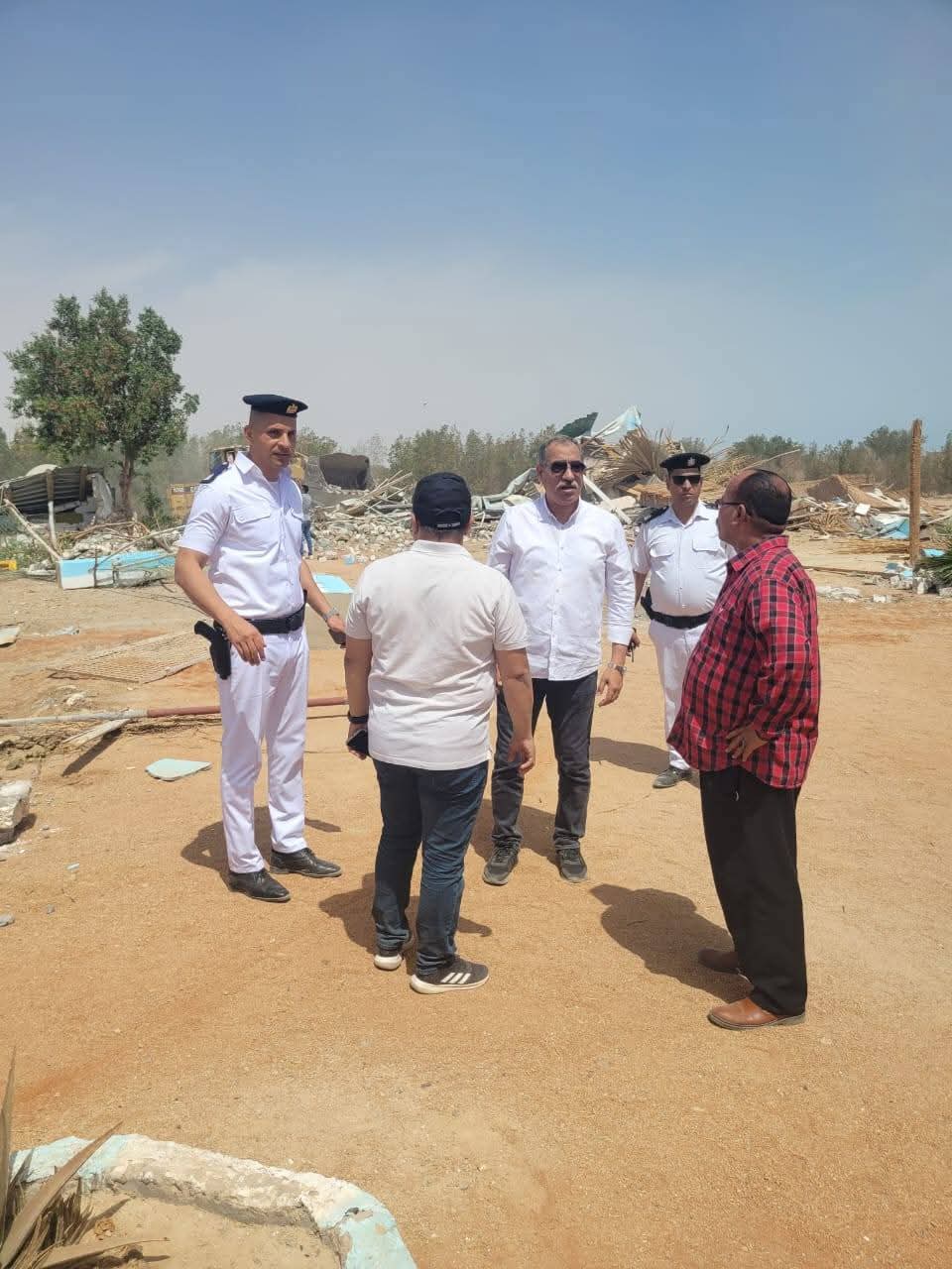 حملة لإزالة التعديات بالغردقة 