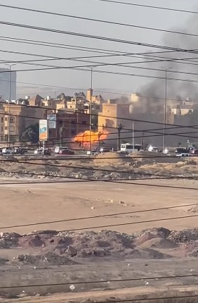 جانب من الانفجار