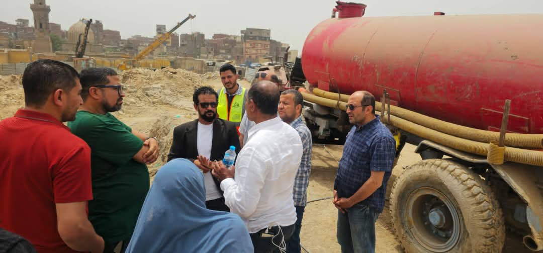 مشروع إعادة تركيب وبناء مئذنتى التربة السلطانية وقوصون