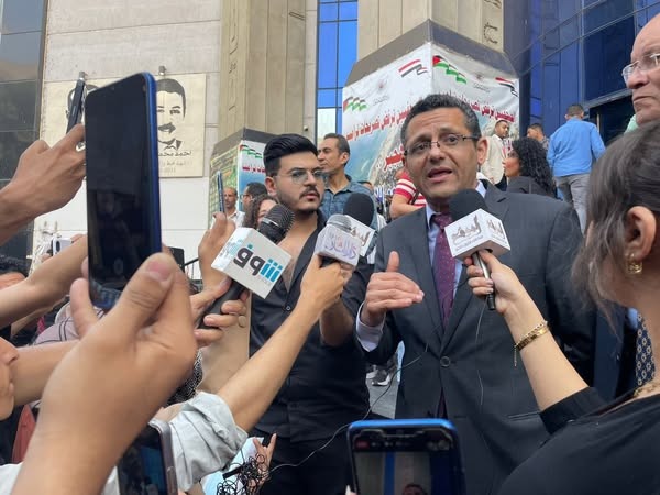 خالد البلشي المرشح على مقعد نقيب الصحفيين 