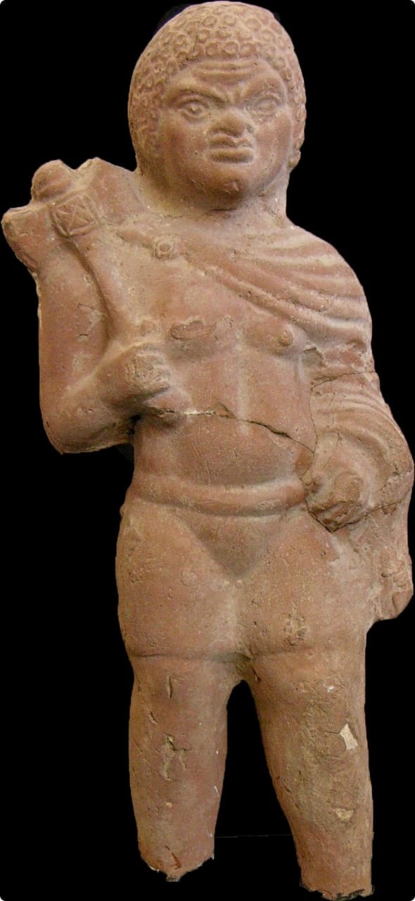 تمثال صغير من التراكوتا