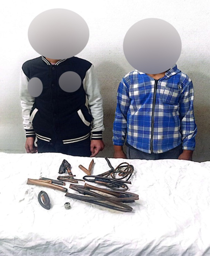 المتهمين والمسروقات