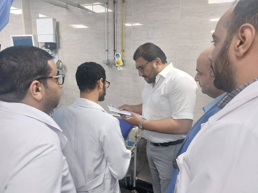 الدكتور كريم بركات مدير التأمين الصحي بالغربية