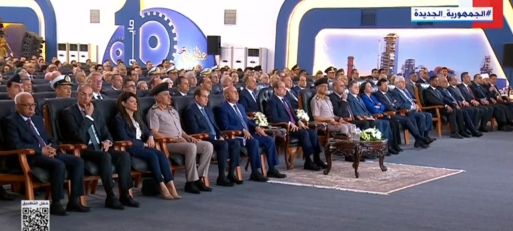 الرئيس السيسي من احتفالية عيد العمال