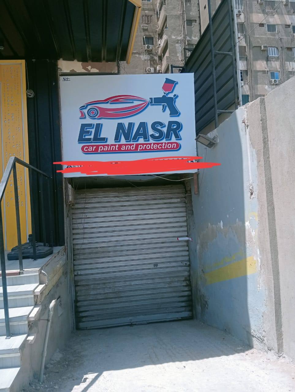 غلق وتشميع مركز سيارات دوكو مخالف بشارع حسن المأمون