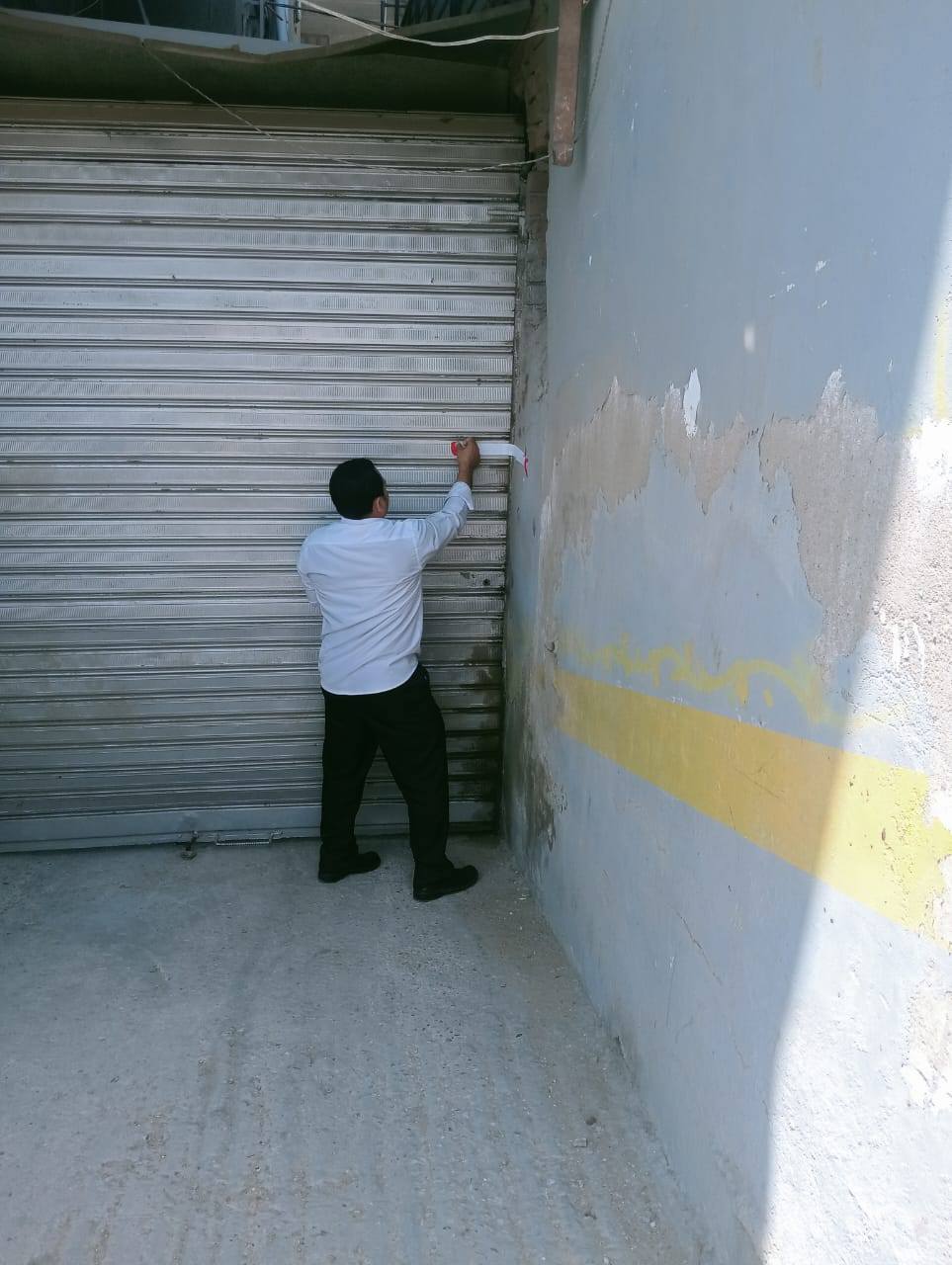 غلق وتشميع مركز سيارات دوكو مخالف بشارع حسن المأمون