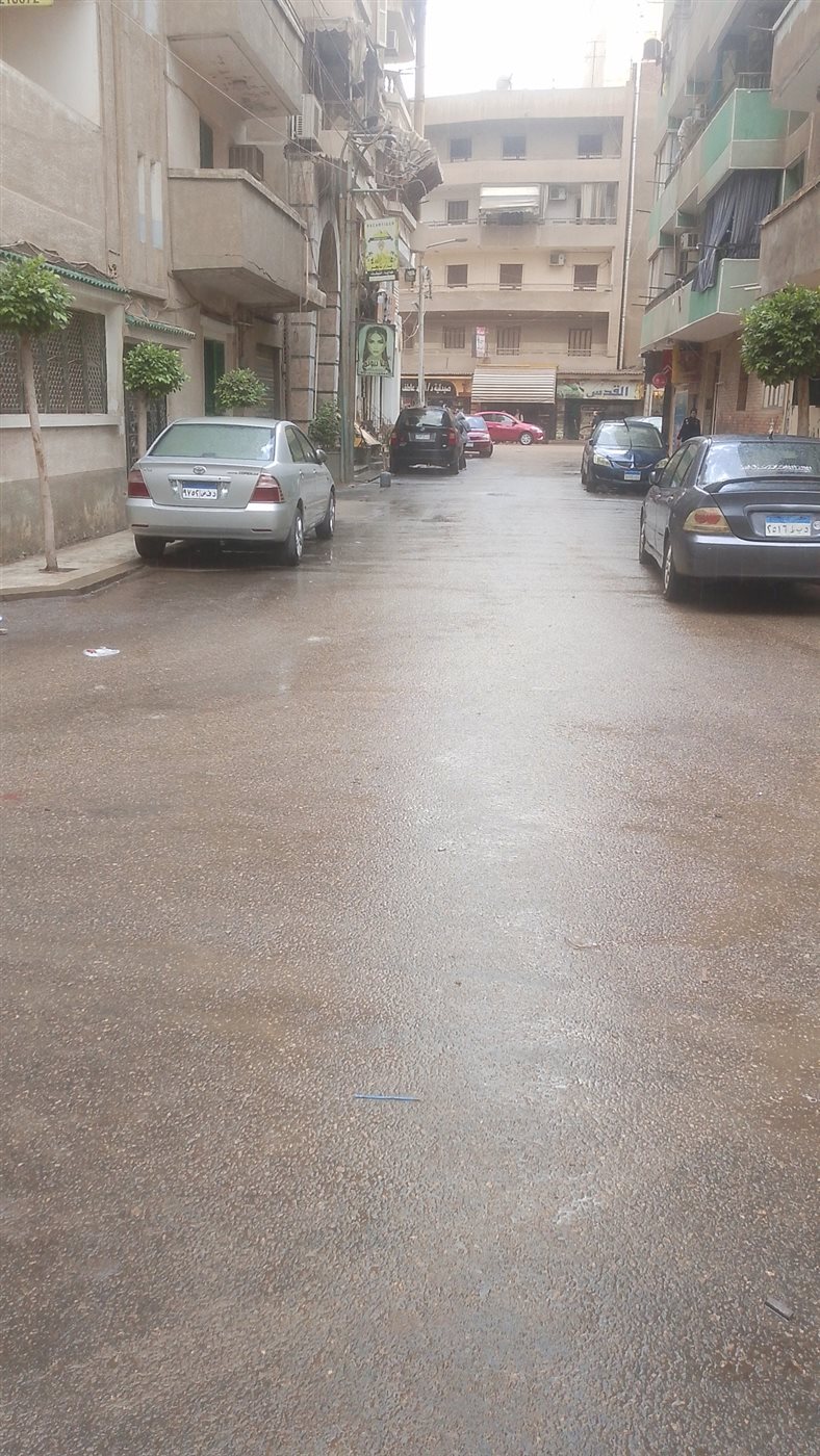 جانب من الأمطار