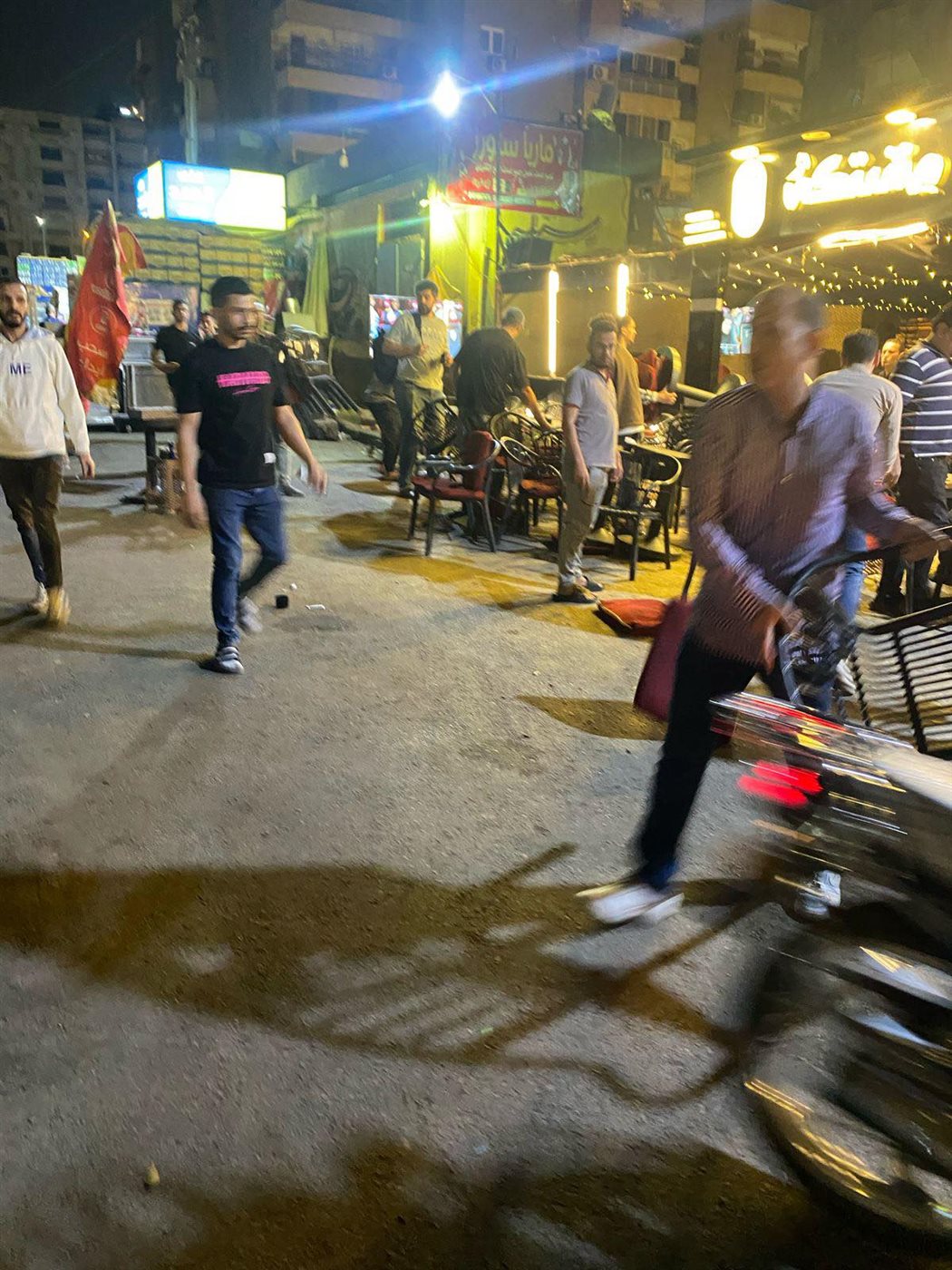 حملات لرفع الإشغالات بالنزهة