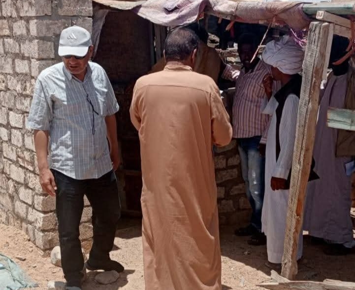 جانب من زيارة اللجنة 