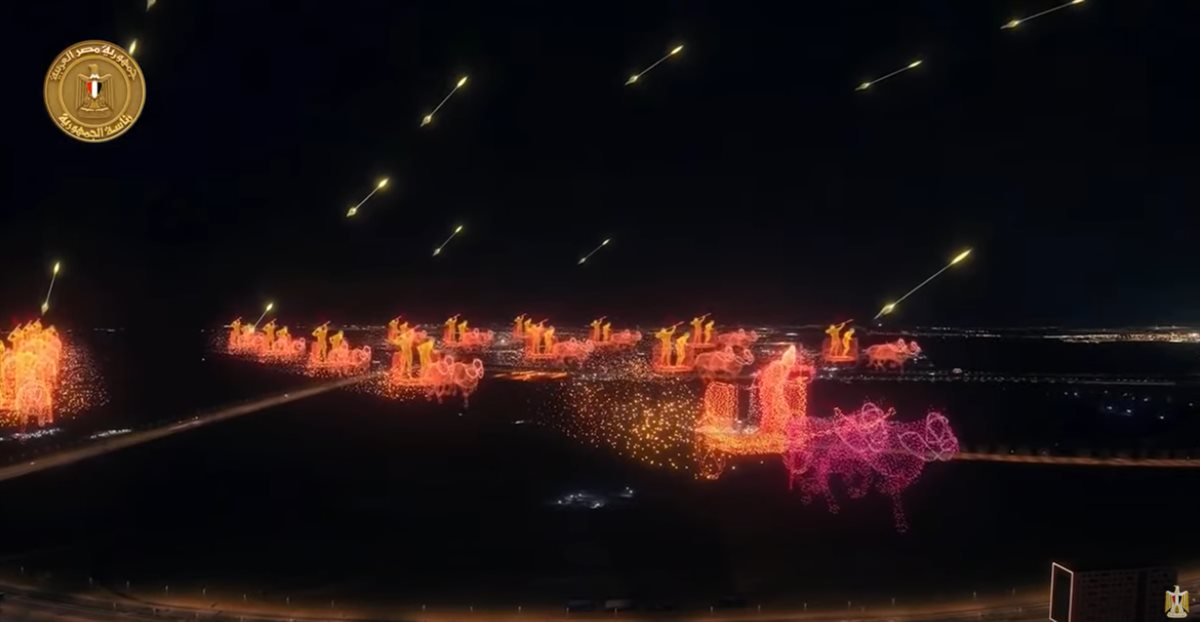 يسرا ويوسف الشريف يقدمان حفل افتتاحية بطولة العالم للفروسية بحضور الرئيس عبدالفتاح السيسي