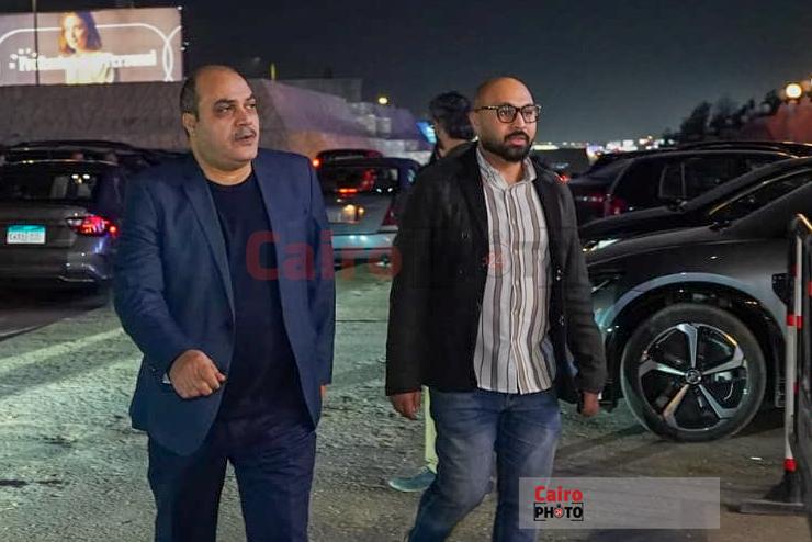 مشاهير الفن والإعلام في عزاء الدكتور وليد مصطفى رئيس مجلس أمناء القاهرة 24 بمسجد الشرطة بالشيخ زايد