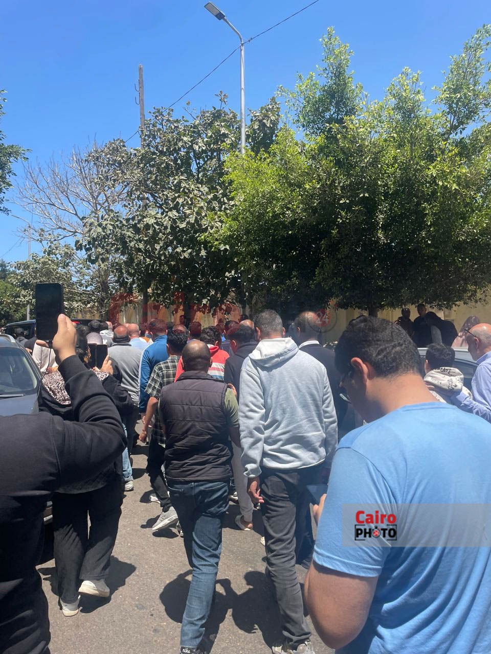 تشييع جثمان الفنان الراحل نعيم عيسي