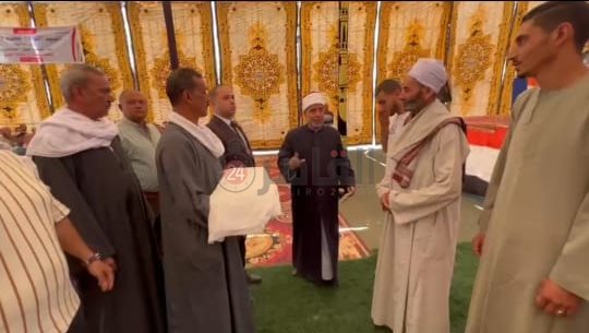 إنهاء خصومة ثأرية بين عائلتين بالفيوم 