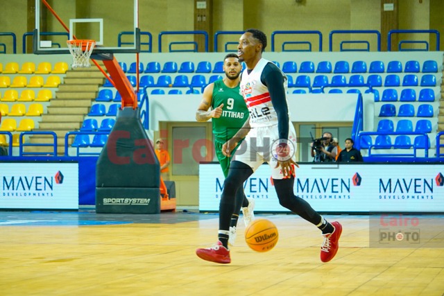 من مباراة الاتحاد السكندري والزمالك