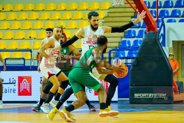 من مباراة الاتحاد السكندري والزمالك