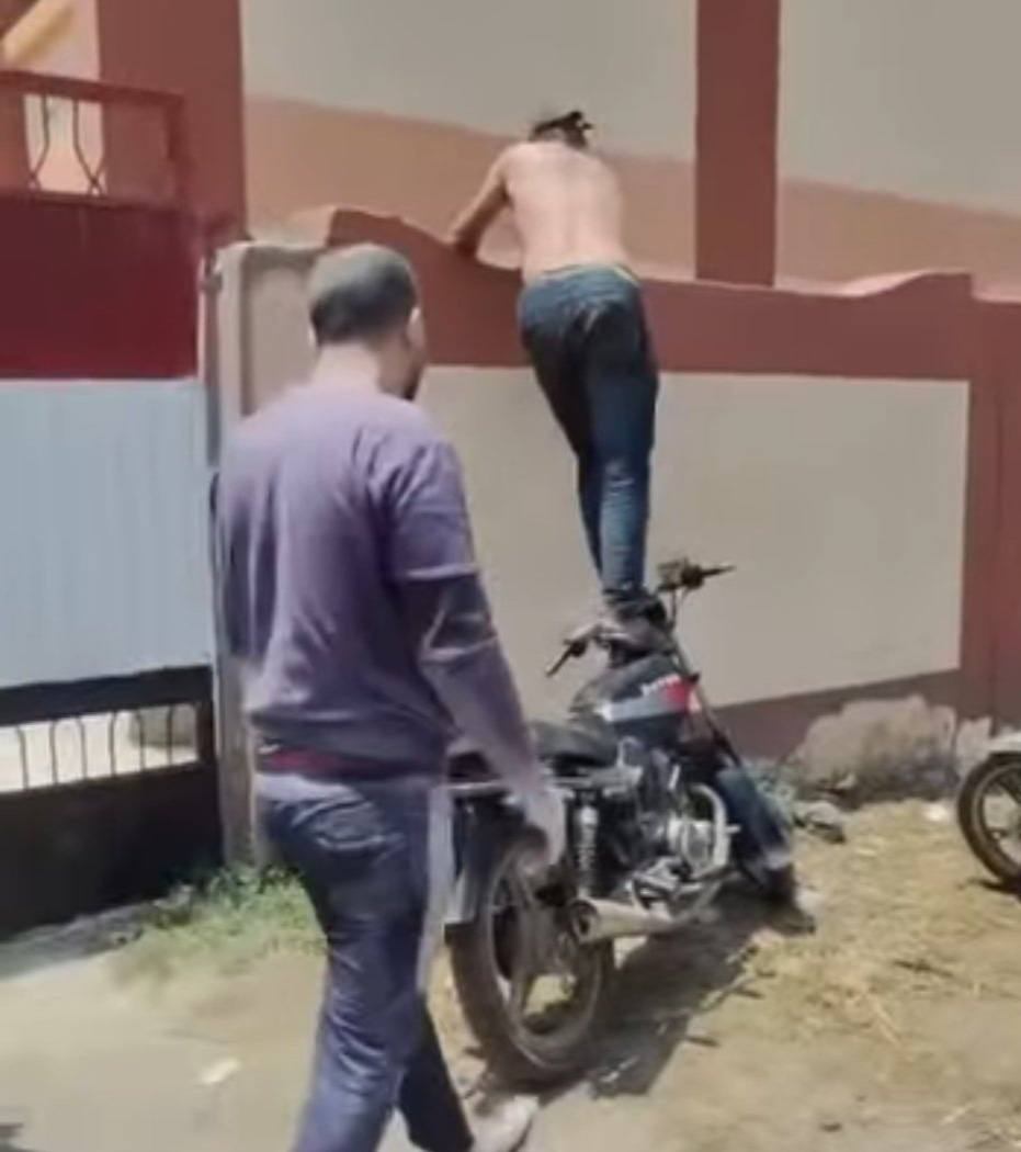 صور من الفيديو المتداول