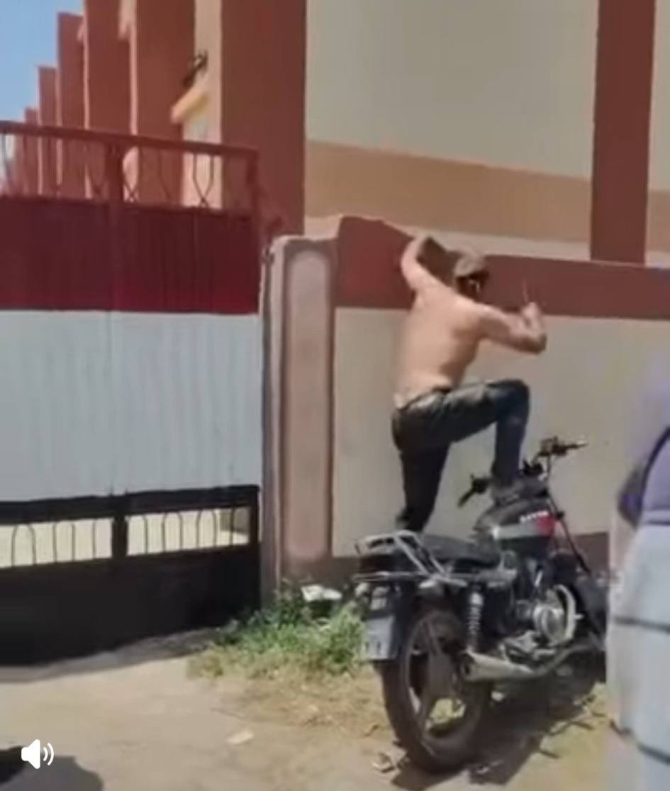 صور من الفيديو المتداول