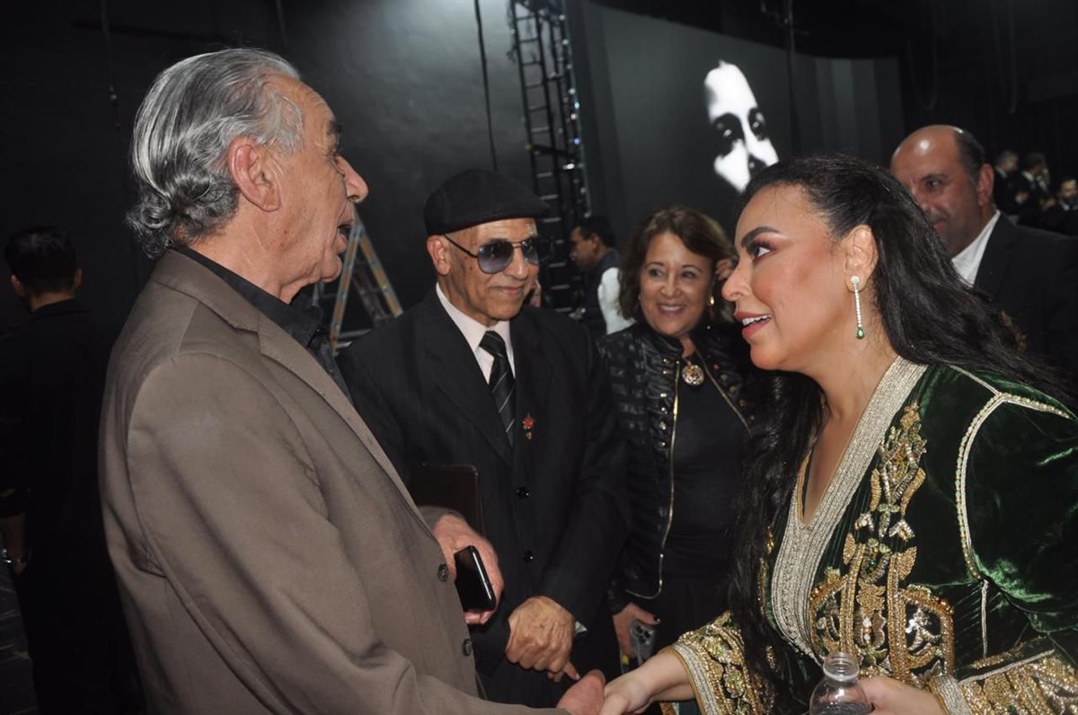 مروة ناجي تطرب الجمهور المغربي علي خشبة المسرح التي تغنت عليه أم كلثوم