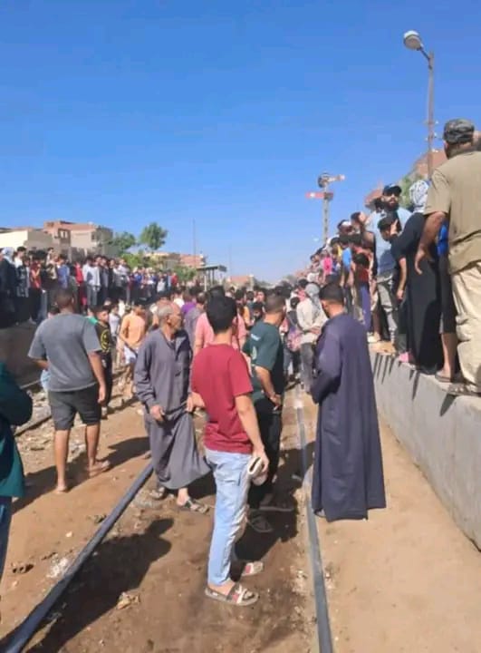 جانب من الحادث 