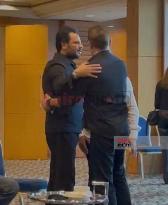 نجوم الفن في عزاء وليد مصطفى رئيس مجلس أمناء القاهرة 24 بـ لبنان