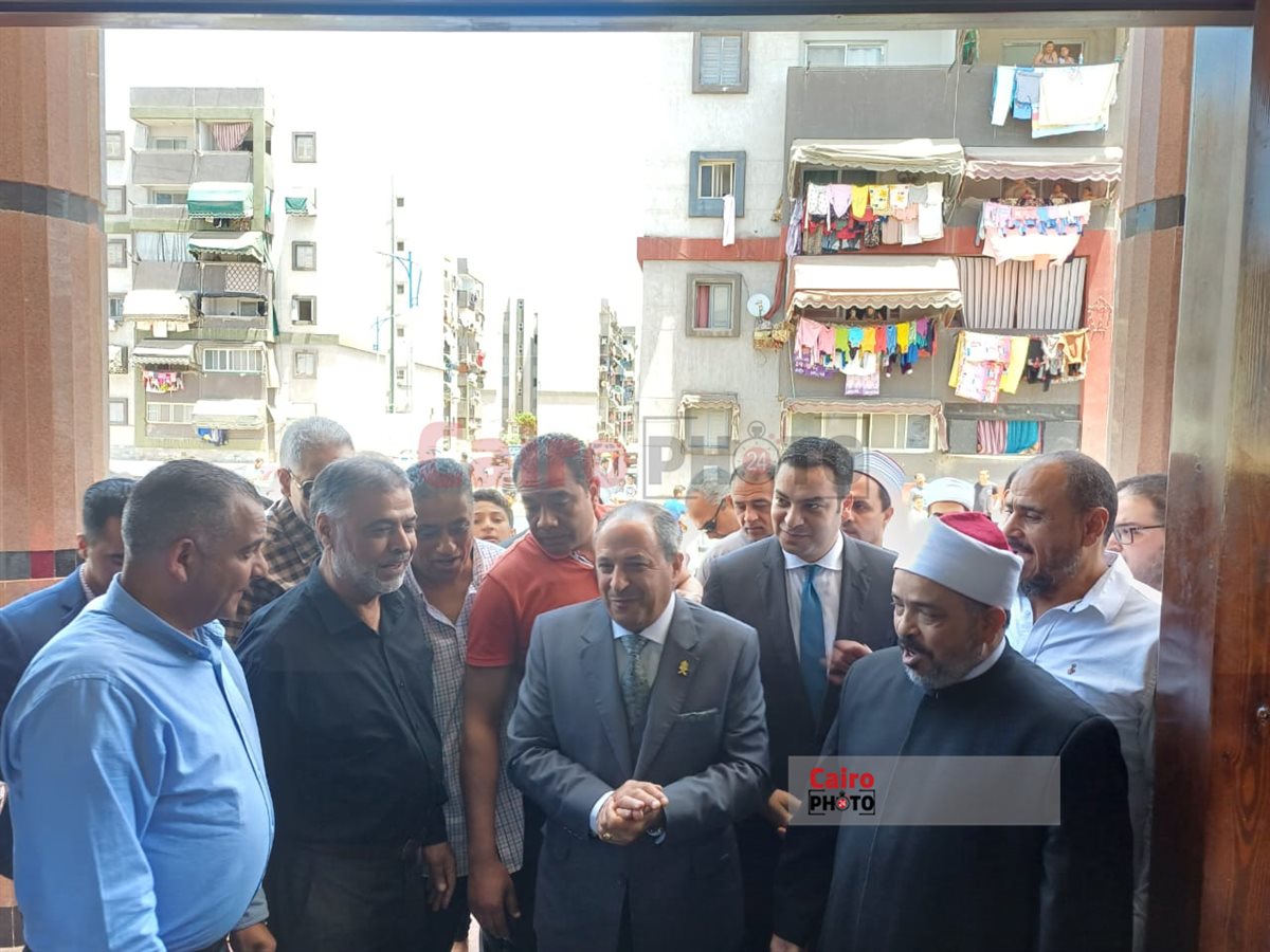 افتتاح مسجد ببورسعيد 