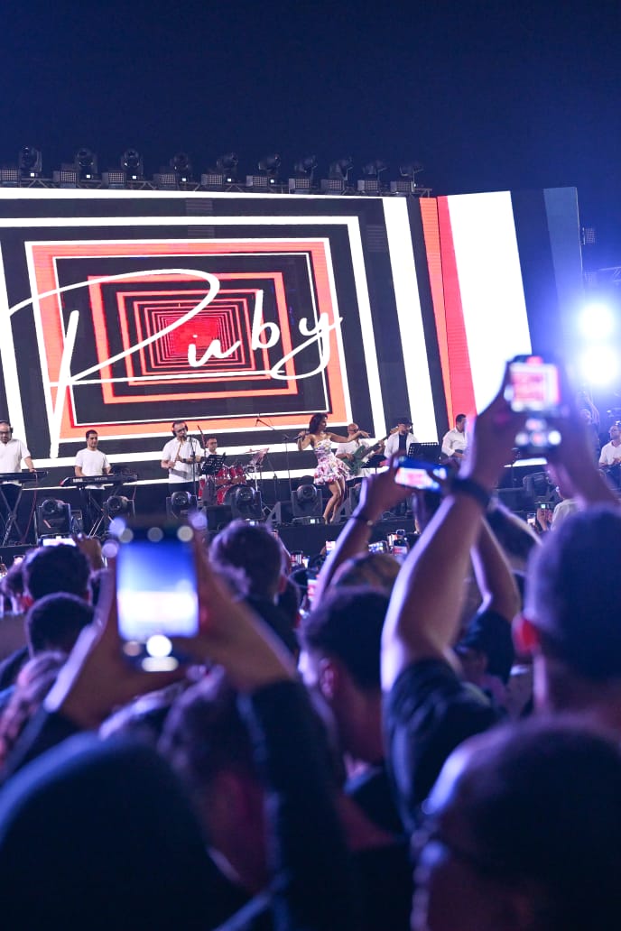 لقطات من حفل روبي في نادي وادي دجلة بالمعادي (12)