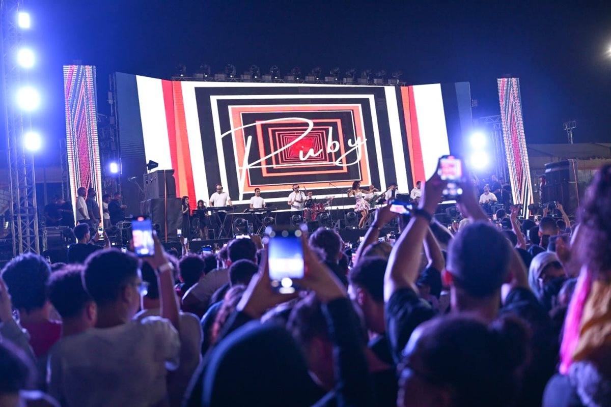 لقطات من حفل روبي في نادي وادي دجلة بالمعادي (13)