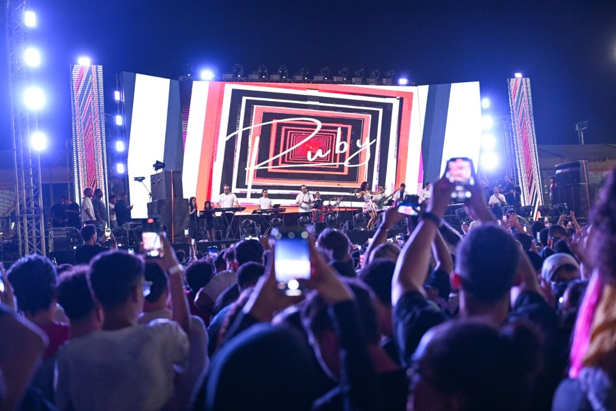 لقطات من حفل روبي في نادي وادي دجلة بالمعادي (15)