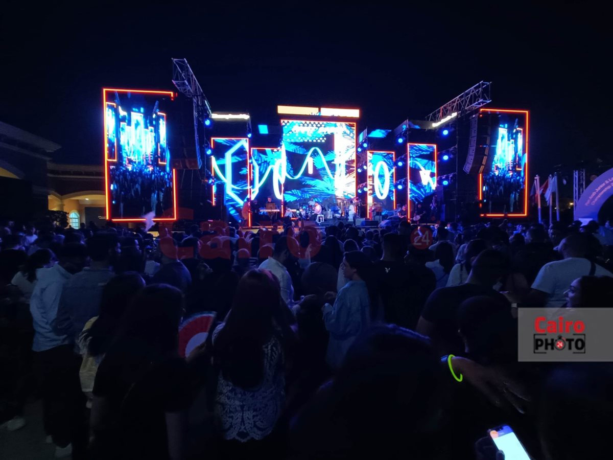 برعاية القاهرة 24 وتنظيم وليد منصور.. رامي صبري يتألق في حفل غنائي بمدينتي بحضور كامل العدد