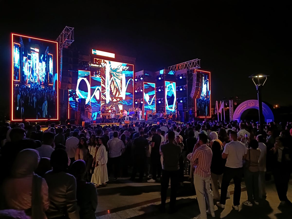 برعاية القاهرة 24 وتنظيم وليد منصور.. رامي صبري يتألق في حفل غنائي بمدينتي بحضور كامل العدد